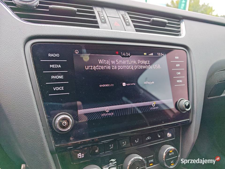 Skoda Octavia Style 20 TSI 190 DSG Dynamic komputer pokładowy Kielce