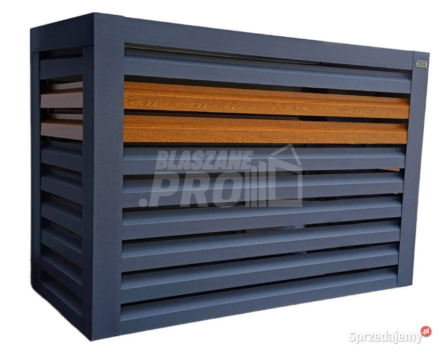 Osłona klimatyzatora pompy ciepła 130x50x110 Sopot
