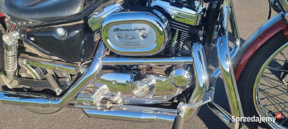 Piękny Harley Sportster XL 1200 przebieg 17000 Poznań