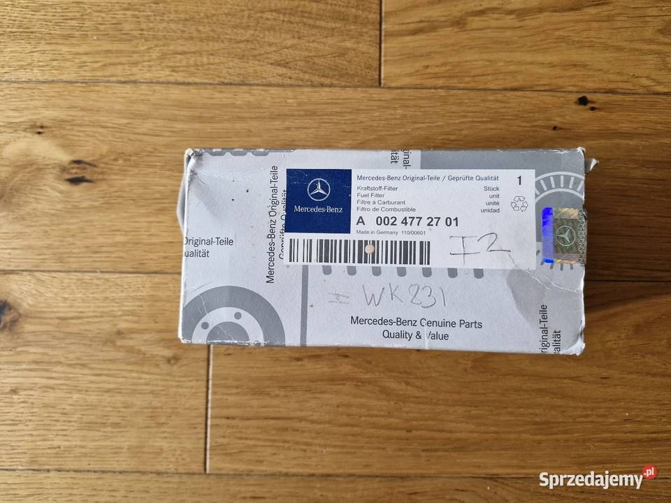 Mercedes Filtr paliwa A0024772701 Paliwa pomorskie Gdańsk