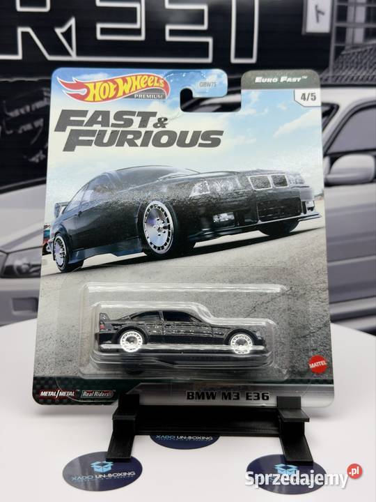 Hot Wheels FF BMW M3 E36 BOX 5 Wrocław