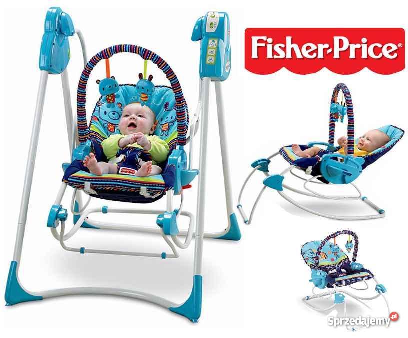 Fisher Huśtawka Leżaczek 3 w 1 HUSTAWKA W DO Fisher Price