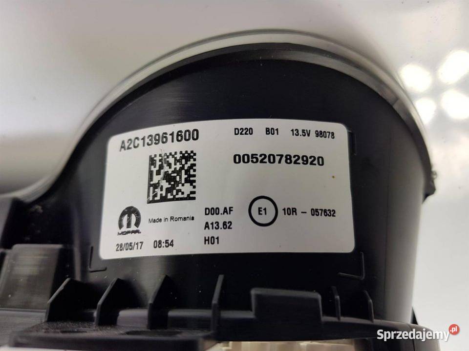 LICZNIK ZEGAR 00520782920 14 2017 FIAT TIPO II