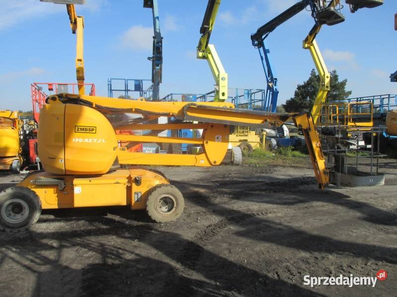 Podnośnik koszowy 17 m Manitou 170AETJL BiEnergy Dźwigi, podnośniki Pleszew