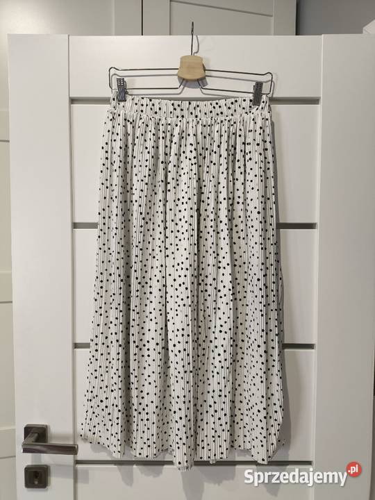 Spódnica damska midi w grochy Sinsay rozmiar M