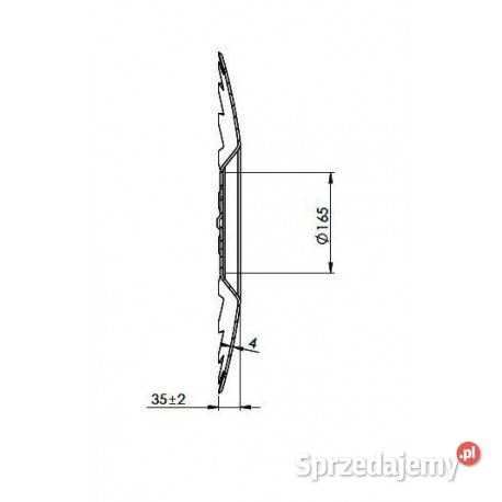 Talerz brony drobnoząbkowany 560 mm 98x4 otwory