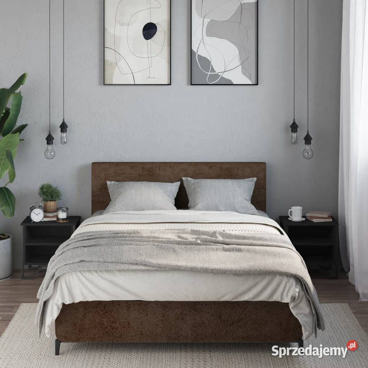 Szafki nocne czarne 2 40x30x40 WM848495 mazowieckie sprzedam