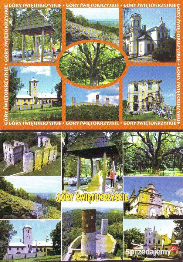 K Poczt Góry Świętokrzyskie widoki śląskie