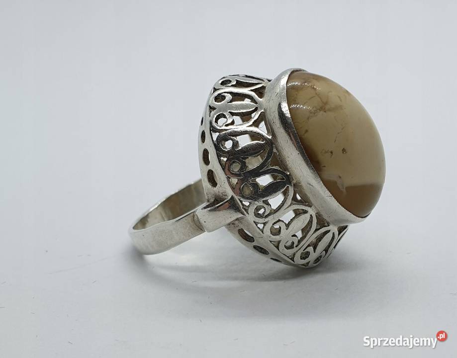 Sygnet z agatem Myszyniec