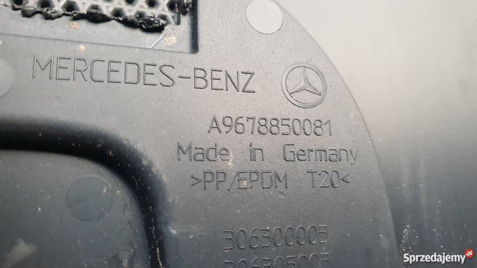 MERCEDES ATEGO III OKULAR LAMPY WERSJA BEZ Bieleń