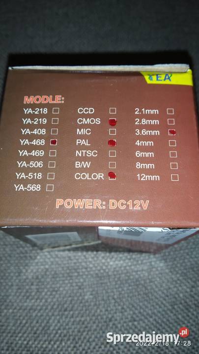 kamera cofania 12V osobowe mazowieckie Radom