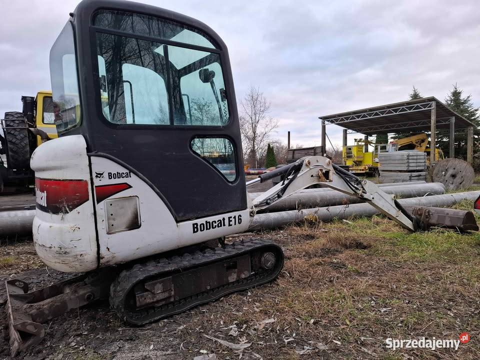 Minikoparka BOBCAT E16 2011 Elbląg sprzedam
