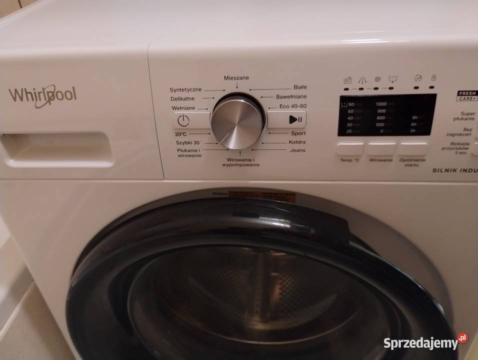 Whirlpool pralka fresh care 6 wolnostojące Pralki i suszarki Łódź