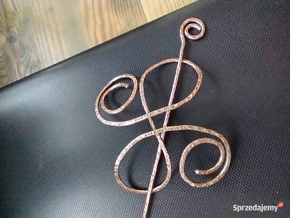 Spinka do koka miedź rękodzieło Łódź