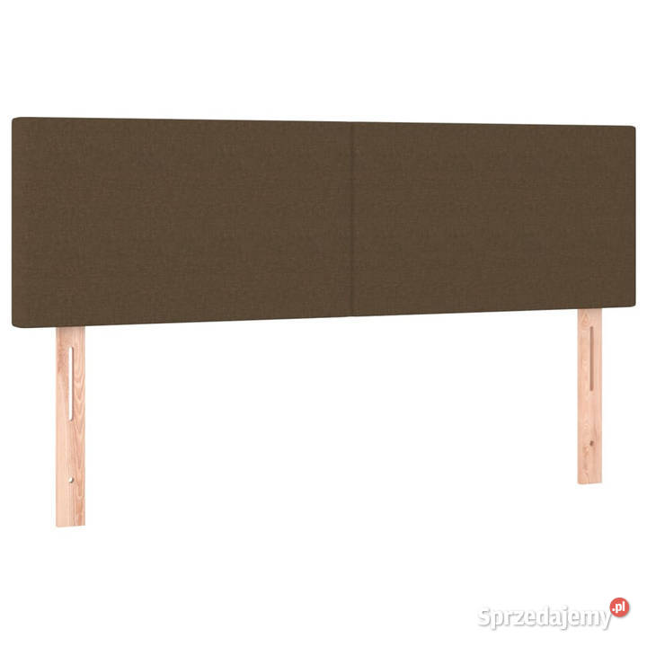 Zagłówek do łóżka z LED ciemnobrązowy 144x5x7888 Warszawa
