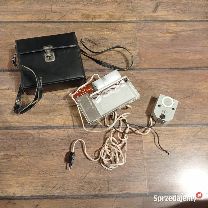 Lampa błyskowa Czajka ZSRR PRL Futerał Okazja Elektronika Kamień Pomorski