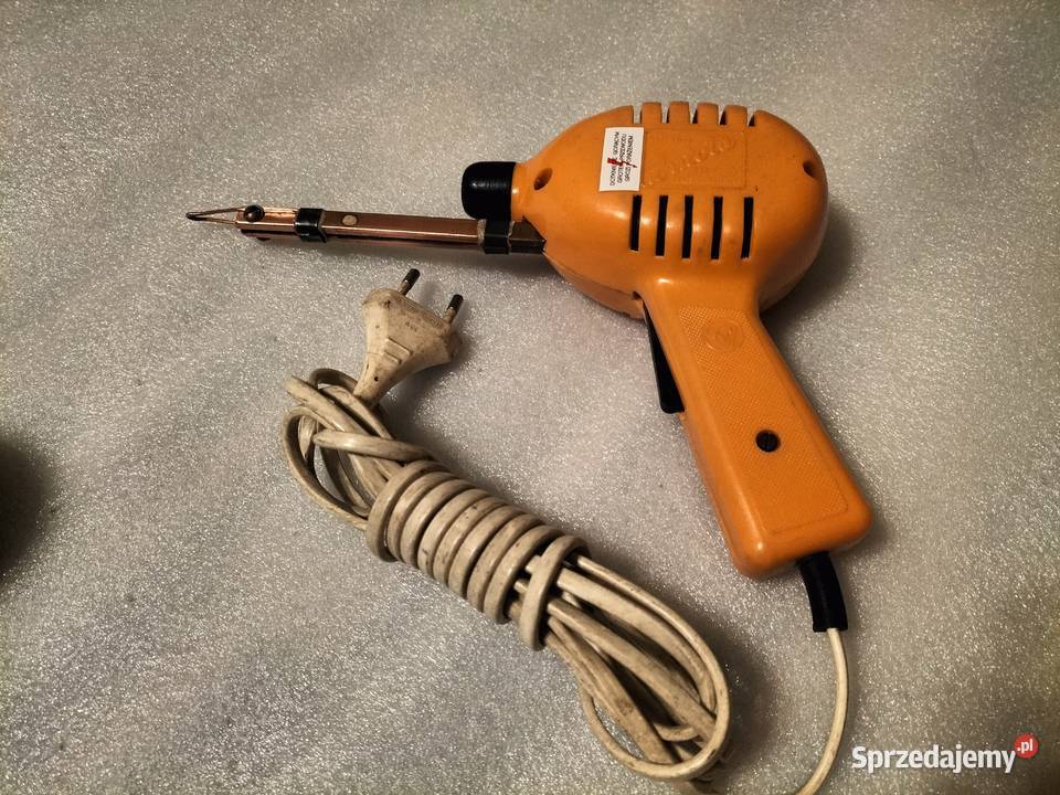 Lutownica lutola 80w prl łódzkie