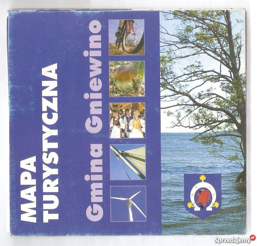 Mapa Turystyczna Gniewino Gmina pomorskie Puck sprzedam