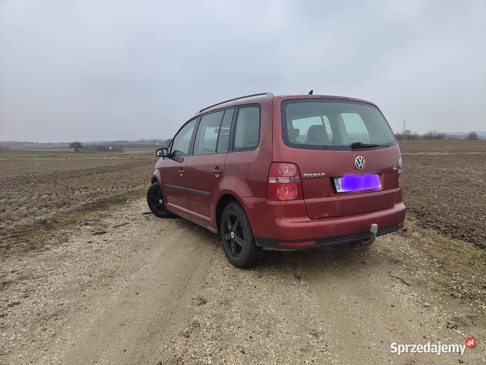 Vw Touran LIFT 14 TSI 140 Automat DSG 2009r centralny zamek Bogoria