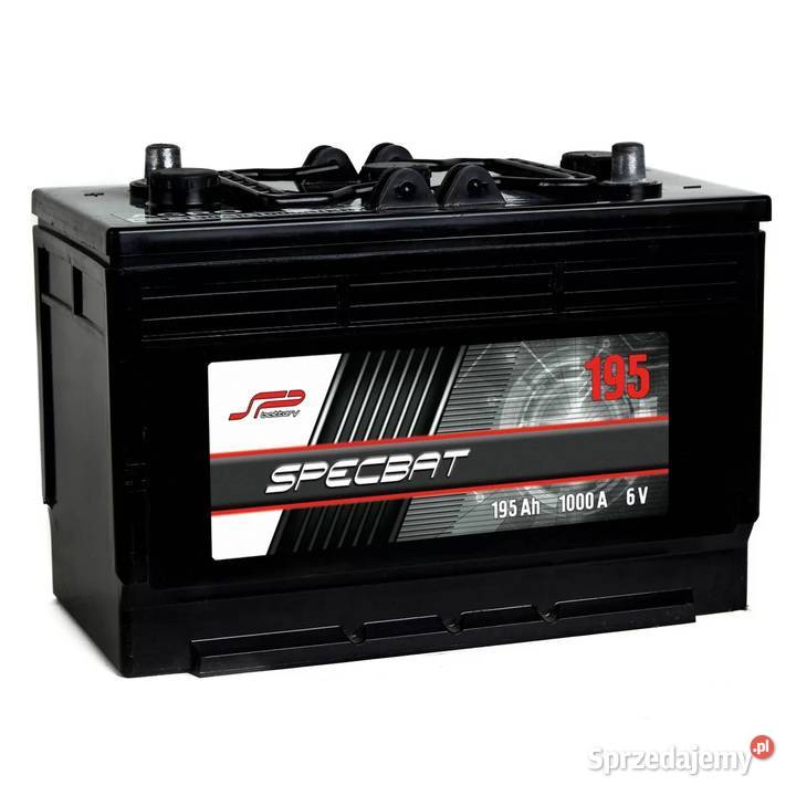 Akumulator Specbat Agro 6V 195Ah 1000A EN lewy Ruda Śląska