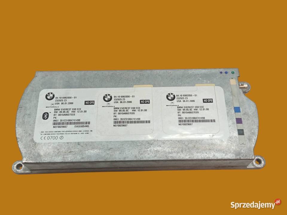 MODUŁ BLUETOOTH 6982056 Bmw Seria 5 V 20032010 sprzedam
