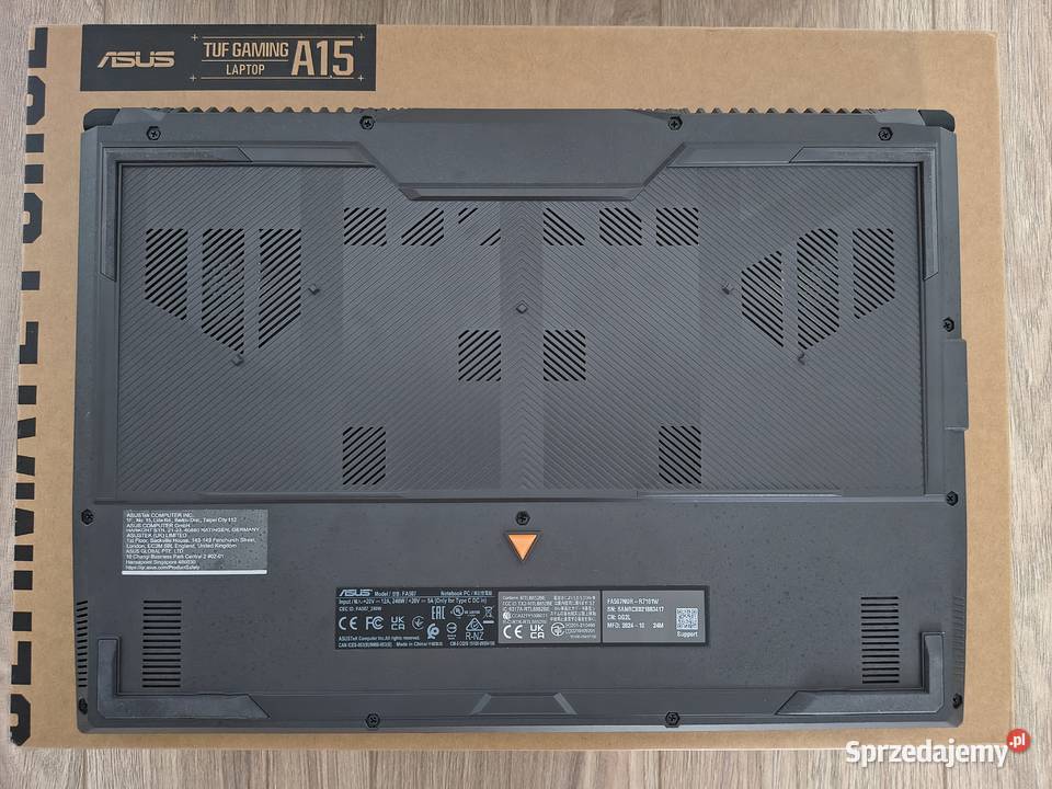 Laptop Asus TUF Gaming A15 FA507NUR 156 SSD 1TB