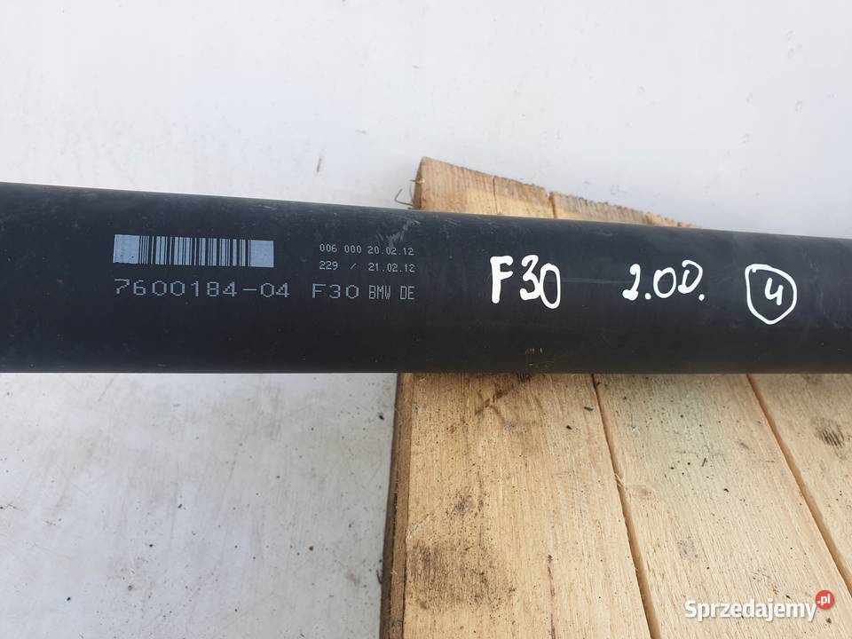 BMW F30 20 D WAŁ NAPĘDOWY manual ORYGINALNY Rudka