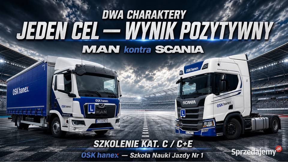 Kurs na prawo jazdy kat CE Oborniki
