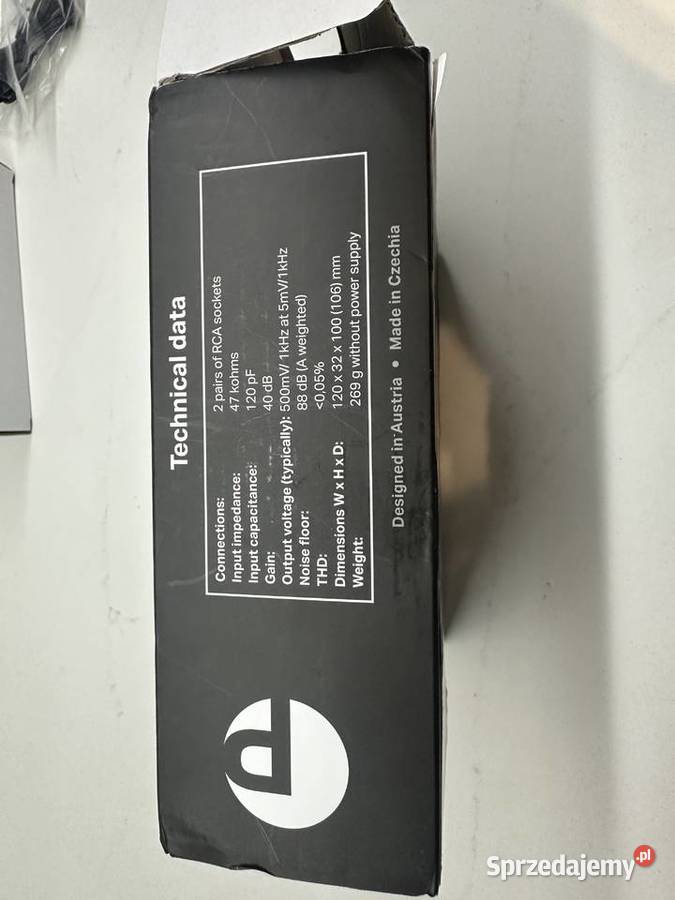 ProJect Phono Box e przedwzmacniacz gramofonowy łódzkie sprzedam