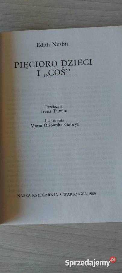 Pięcioro dzieci i coś Edith Nesbit Lublin