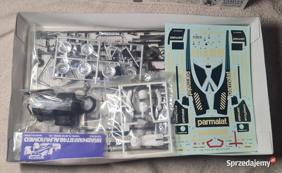 Kapsuła Czasu 1978 Tamiya 120 Brabham BT46 Alfa wielkopolskie Poznań
