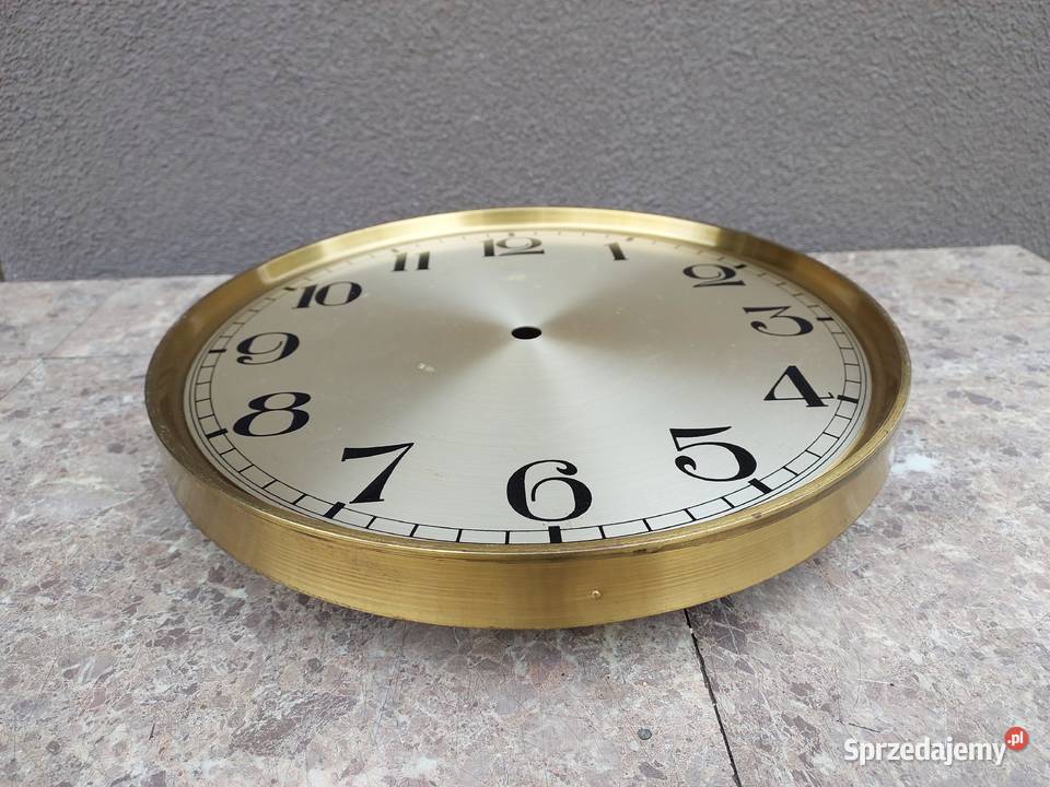 684 Tarcza starego zegara podłogowego stojącego sprzedam
