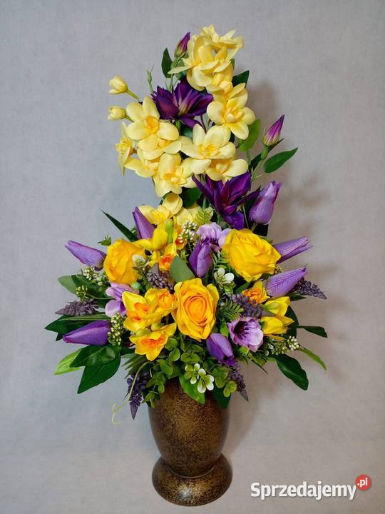 Komplet nagrobny kompozycja stroik Dobroszyce