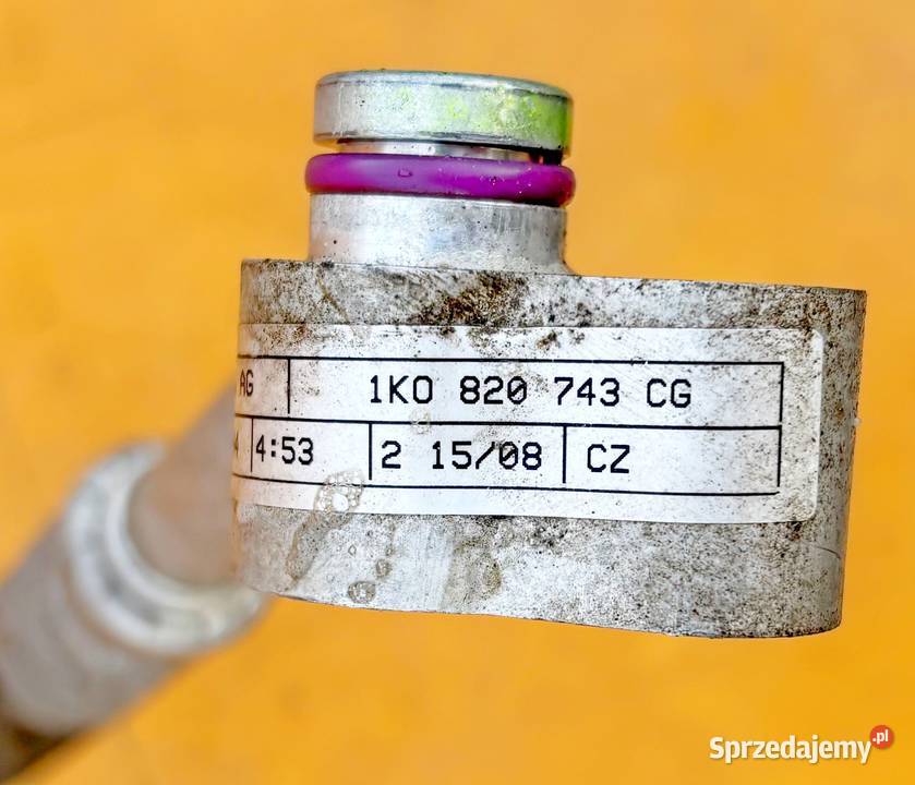 RURKA KLIMY PRZEWÓD 1K0820743CG VW SKODA SEAT Klimatyzacja Radom