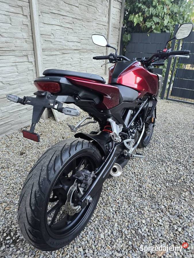 Honda cb125r PIĘKNA Rok produkcji 2020 Sobótka