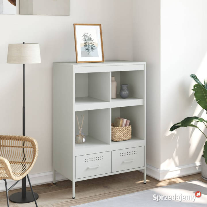 Szafka biała 68x39x1015 stal WM843107 mazowieckie Warszawa sprzedam