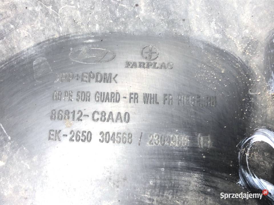 NADKOLE PRAWY PRZÓD HYUNDAI i20 II Hatchback osobowe sprzedam