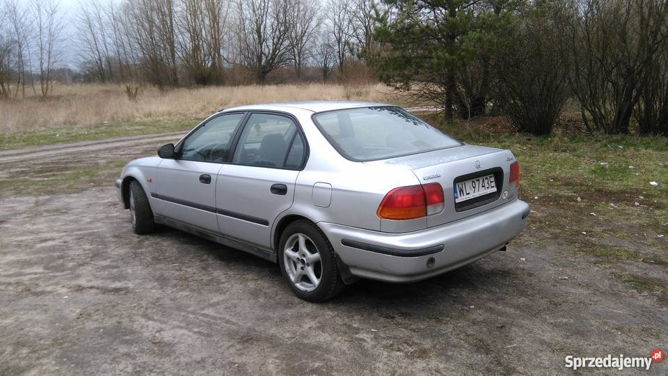 honda civic vi sedan 1998r pblpg aluminiowe felgi sprzedam