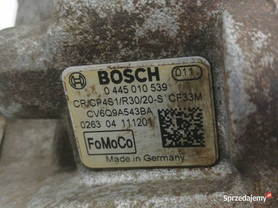 POMPA WTRYSKOWA 0445010539 CV6Q9A543BA 16 TDCI