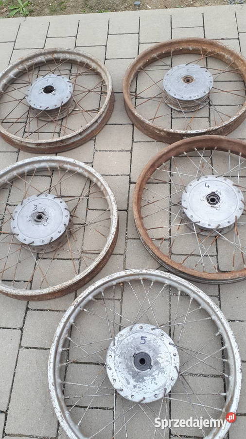 Rawka z bembnem przód i tył Wsk 125 Nie jawa Jarosław