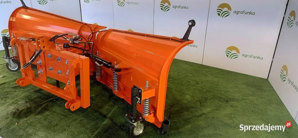 Pług składany komunalny 26m moc TuzEuro nieuszkodzony Sucha Beskidzka