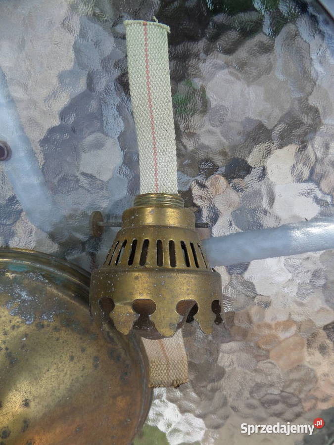 Lampa naftowa Mosiężna Jelenia Góra