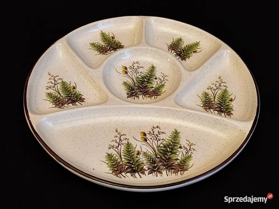 Talerz do przekąsek fondue Porcelana i szkło Chełm sprzedam