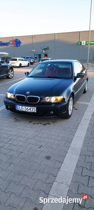 BMW E46 Coupe czarny Bolesławiec