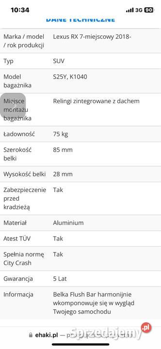 Bagażnik dachowy i na hak osobowe wielkopolskie Poznań