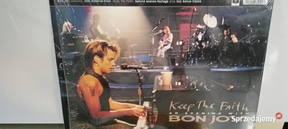 Laserdisc Jon Bon Jovi rock Sędziszów