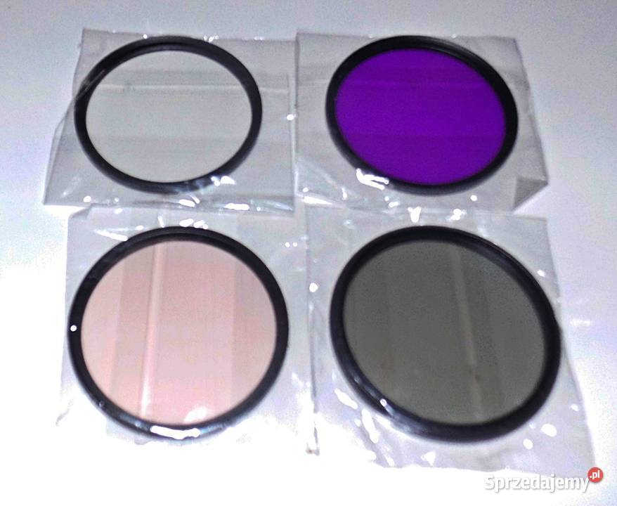 Zestaw filtrów fotograficznych Polaroid UV FLD