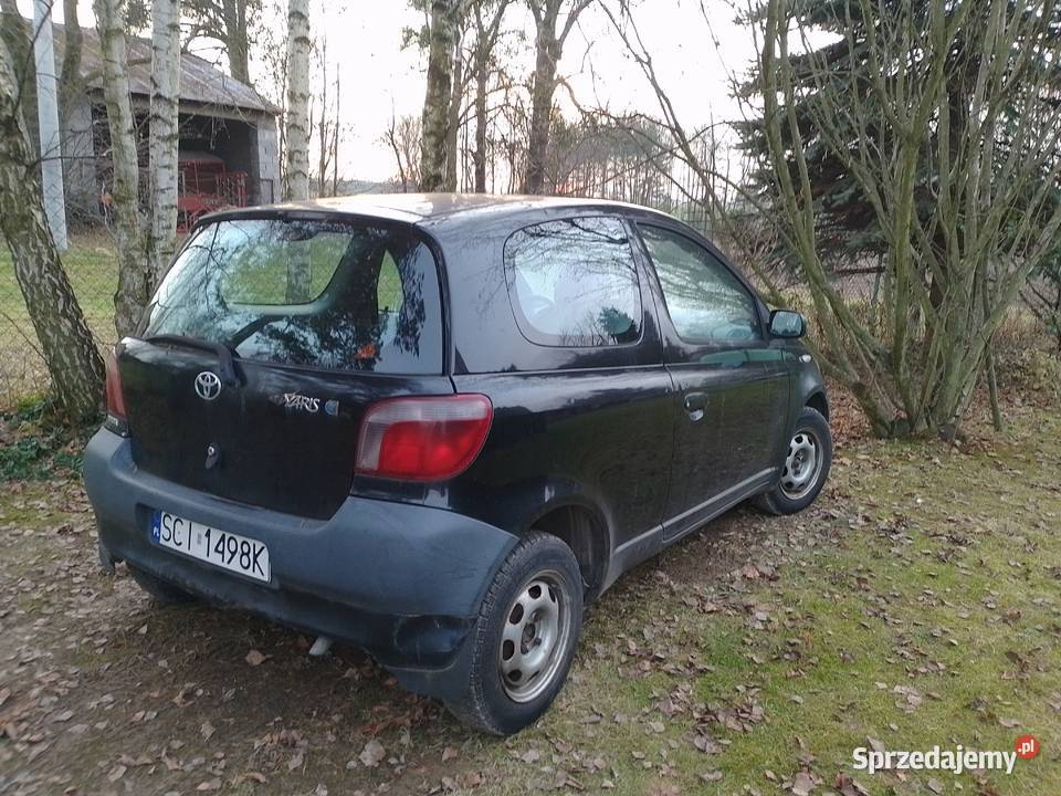 Sprawna czarna Toyota Yaris śląskie Cieszyn