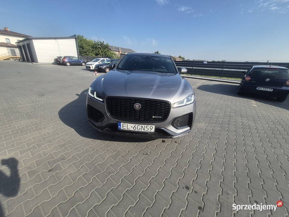 Syndyk sprzeda JAGUAR FPACE 20 MR21 E6 RDYNAMIC 19700km Warszawa sprzedam