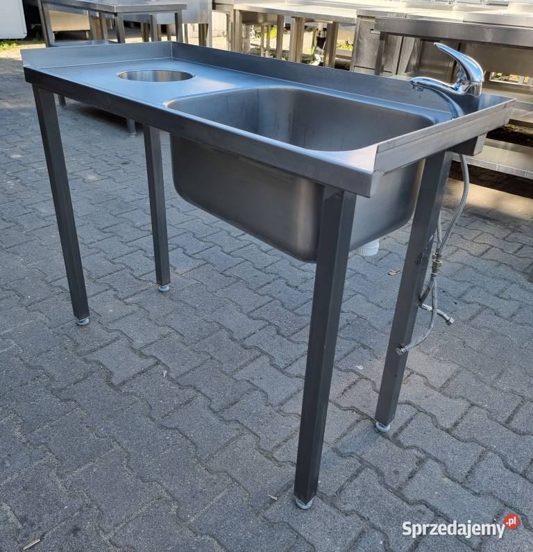 Zlew 1 komorowy z Dziurą Na Odpady 1125085 M847 sprzedam